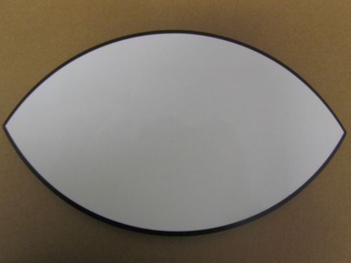 6 Dye Sublimation Blanks: Football Sports Plaque, Gloss White