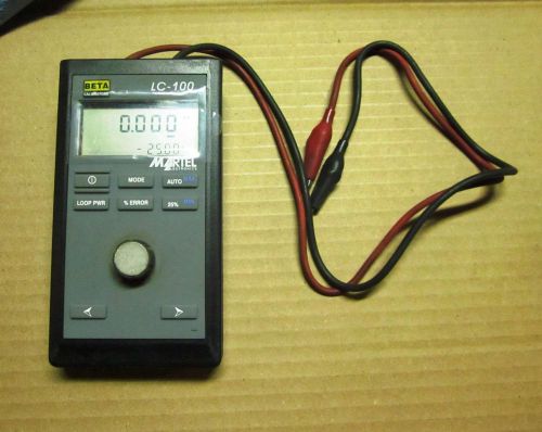 Martel Electronics BETA LC-100 Precision Loop Calibrator Tested Free Shipping