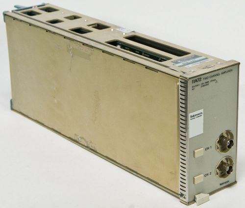 Tektronix 11A72 Two Channel Amplifier Oscilloscope Plug-in