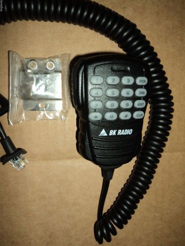 BK Microphone LAA0290 Used With DMH , GMH , EMH ,  EMV mobile radios