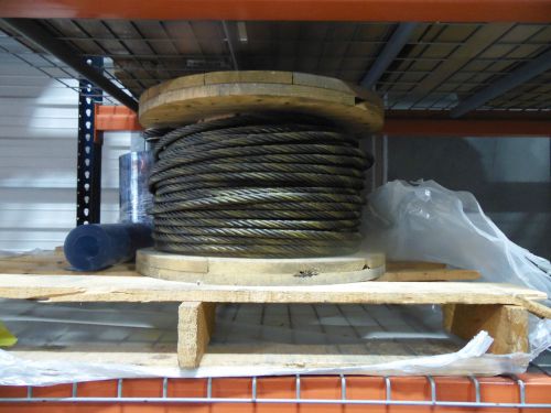 Spool steel cable 9/16 350&#039; for sale