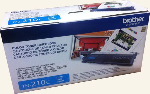 Brother TN-210C Cyan Toner Cartridge New Unopened Box