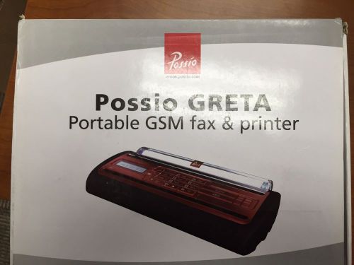 Possio GRETA Portable GSM fax &amp; printer