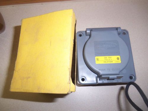 Hubbell hbl2310sw receptacle new for sale