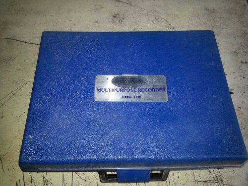 Model 3830 Multipurpose Recorder Thermal Engineering Company