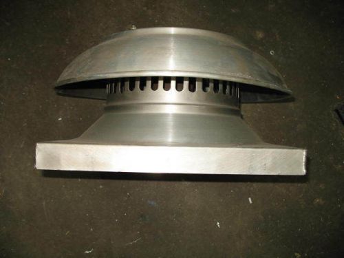 Dayton model 2c912b 10&#034; roof, wall ventilator, 115vac, all aluminum,with louver for sale