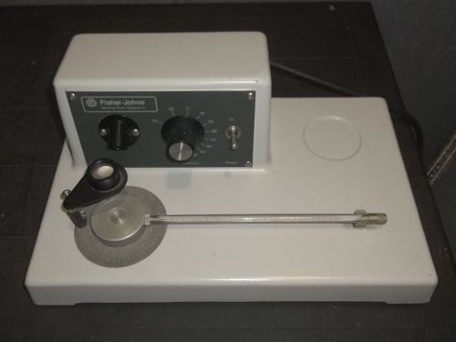 FISHER-JOHNS Melting Point Apparatus 115V 1.4A *USED WORKING*
