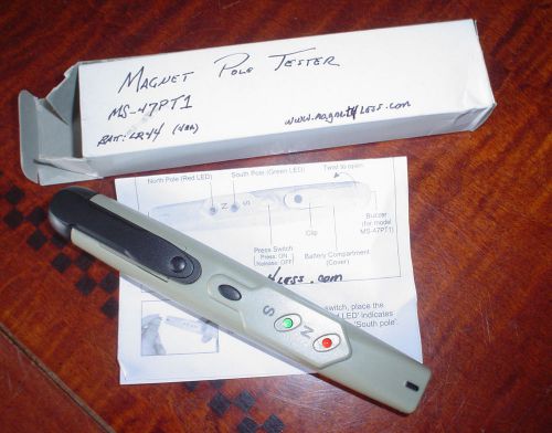 MAGNET POLE TESTER MS47PT1 (USED A COUPLE TIMES)