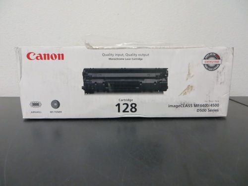 Genuine canon 128 black toner cartridge 3500b001aa imageclass d530 d550 new oem for sale