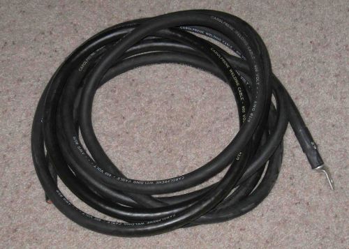 18&#039; 2/0 carolprene welding cable copper  wire battery solar leads for sale