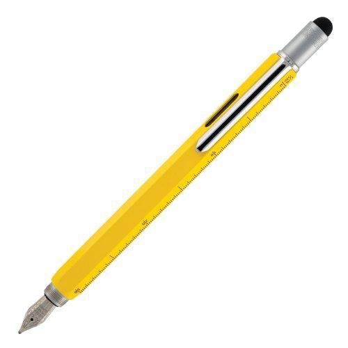 Monteverde One Touch Tool Stylus, Fountain Pen, Yellow