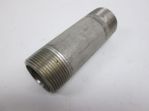 New merit mb316/l80w1d-923513 4-9/16in nipple 1-1/4in npt pipe fitting d257324 for sale