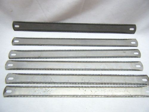 Lot of 6 ---12&#034; X 1&#034; X 24-Tooth Power Double Sided Hacksaw Blade or Manual Saw