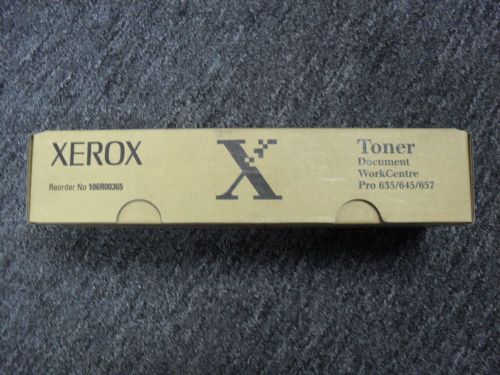 Genuine Xerox 106R00365 WorkCentre Pro 635 645 657 Toner NEW Sealed OEM Box