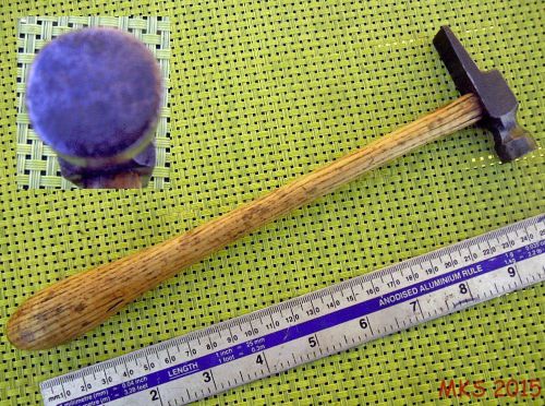 Vintage smiths or jewellers bulb handled hammer old tool for sale
