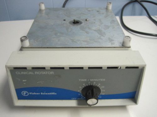 Fisher Clinical rotator Model 341 Stirrer Mixer - no pan
