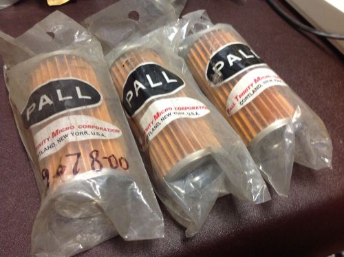 (3) pcc060af  pall gas filters 0.07 micron new nos in bags $45 for sale