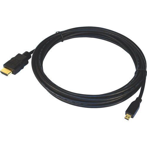STEREN ELECTRONICS INTL 517-430BK 12FT MICRO HDMI A-D ETHERNET CABLE