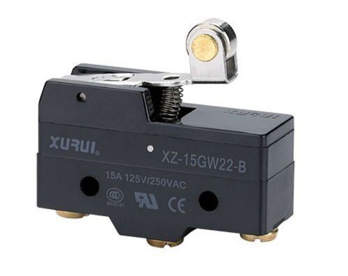 1 x XZ-15GW22-B NO+NC Miniature Micro Switch SPDT Short Hinge Roller Lever Type