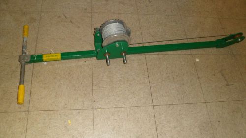 GREENLEE 766M5 CABLE PULLER.