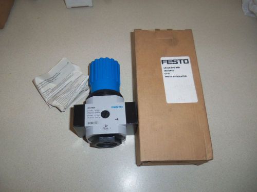 Festo LR-3/8-D-O-MID Pneumatic Pressure Regulator 3/8&#034;NPT