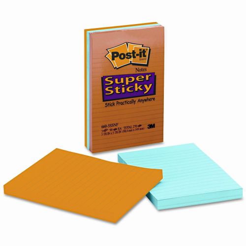 Post-it® super sticky note pad, 3 90-sheet pads/pack for sale