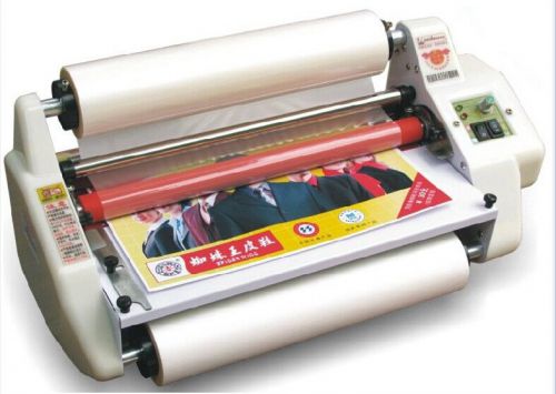 Four Rollers Hot and cold roll laminating machine 13‘ (330mm) 220V/50Hz