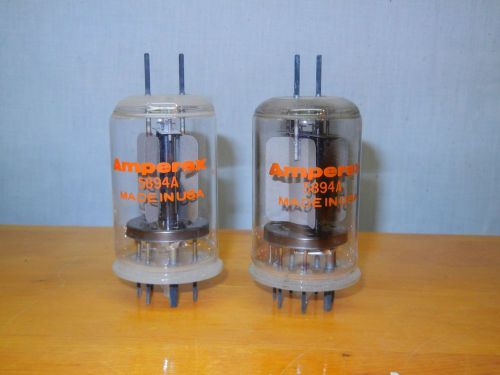 Vintage New Old Stock Tube.  Must see.2) 5894A Amperex Transmitting tubes.