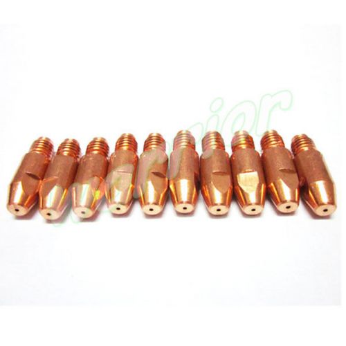10pcs E-Cu MB 36KD Contact Tips M8*30*1.0mm 140.0313 for MIG Welding Torch