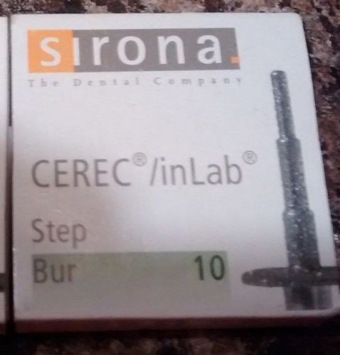 CEREC/Inlab #10 Step Burs - Compact Mill - 6 burs