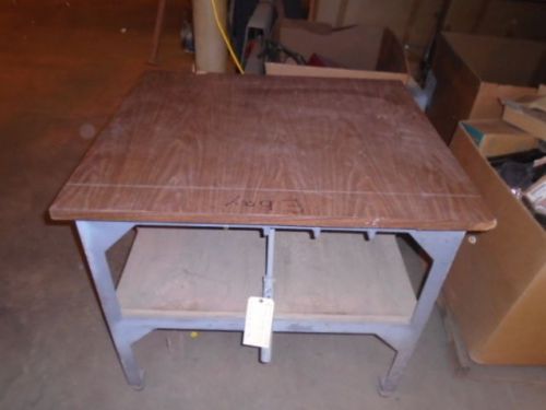 WORK TABLE USED, GOOD CONDITION SEE AVAILABLE PHOTOS