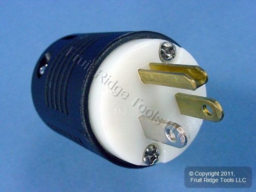 Pass &amp; seymour straight blade male plug nema 5-15p 5-15 15a 125v 5266-x for sale