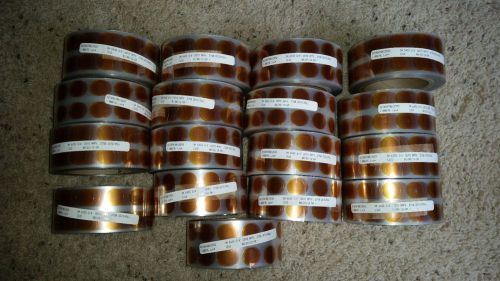 3M 5433 Kapton tape dots 3/4&#034;.  17 rolls