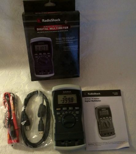 Radio shack digital multimeter – item # 2200039 - brand new, in box! for sale
