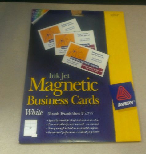 Avery 8374 Magnetic Buisness Cards