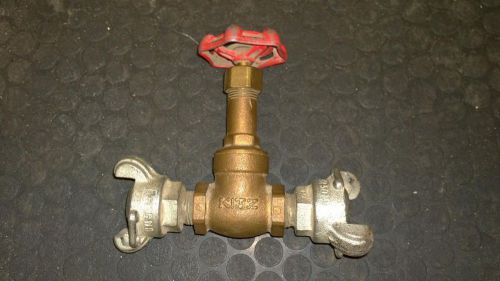 Kitz 1/2 150s 300 wog brass gate valve with attachments for sale