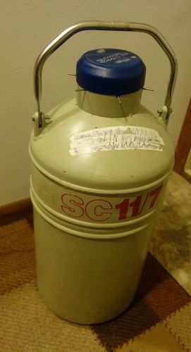 Union carbide liquid nitrogen dewar 3xtl cryogenic tank sc11/7 for sale