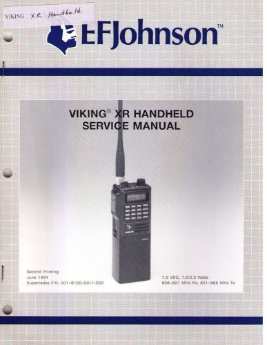 Johnson Service Manual VIKING XR HANDHELD
