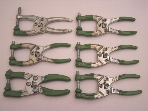 6 Toggle Clamps Carr Lane CL150PL w/ 20pc New Clamp Spindles