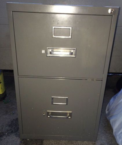 2 drawer fire proof file cabinet for sale
