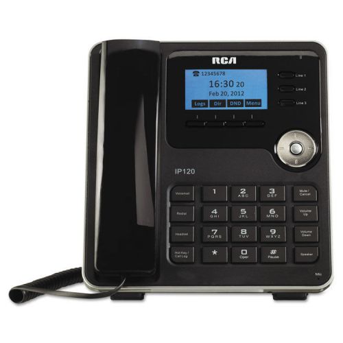 Ip120s visys business class voip corded three-line phone for sale