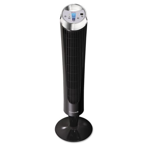 QuietSet 8-Speed Whole Room Tower Fan, Black
