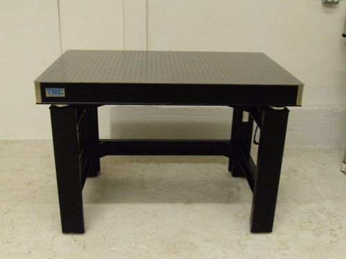 TMC 29.5&#034; x 47.25&#034; OPTICAL TABLE w/ MICRO-G SELF LEVEL PNEUMATIC ISOLATION BENCH