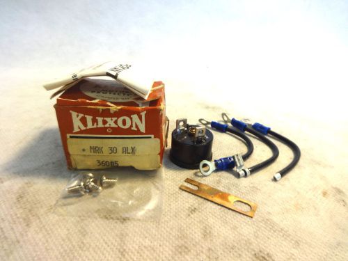 NEW IN BOX KLIXON MRX-30-ALX MOTOR PROTECTOR