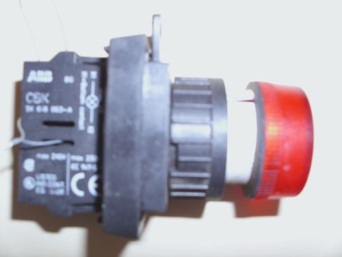 ABB, Red Pilot Light Indicator