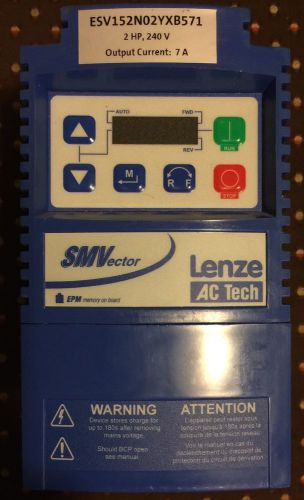ESV152N02YXB571 Lenze Variable Frequency Drive - 2 HP Max., 200/240 V