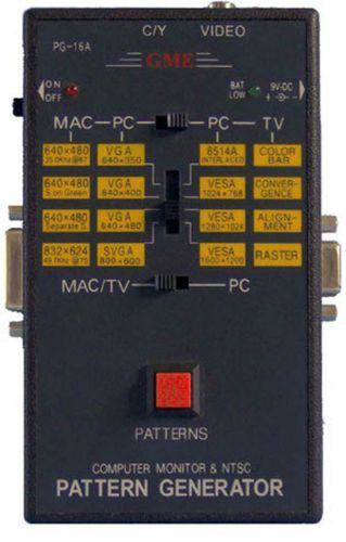 Gme pattern generator pg-16a for sale