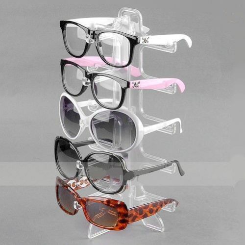 Eyeglass Frame Sunglass Display Holder Stand Glasses Show Counter For 5X Clean