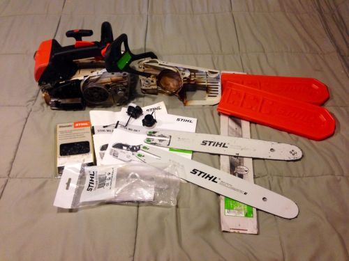 Stihl ms 200 t 14&#034; top handle arborist trim saw no reserve 3 days only for sale