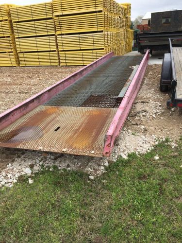 Yard ramp used 6&#039; w x 30&#039; l 16,000 capacity for sale